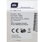 Мікрохвильова піч OK OMW 171 W
