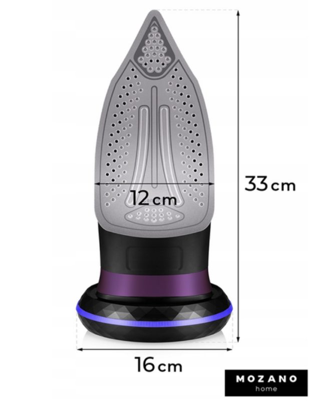 Праска бездротова Mozano Ultimate Smooth AGD ZEL 01 fiolet 2600W