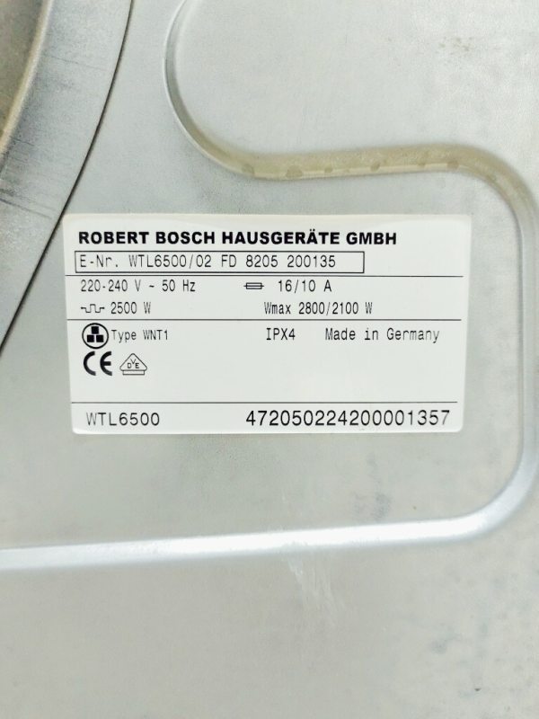 Сушильна машина Bosch Maxx WTL6500 02