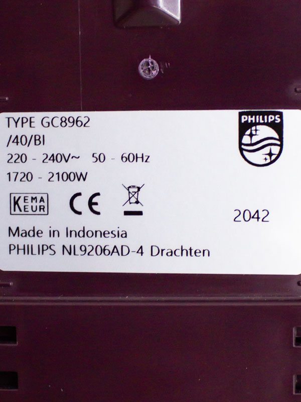 Парогенератор Philips PerfectCare Expert Plus GC8962 40