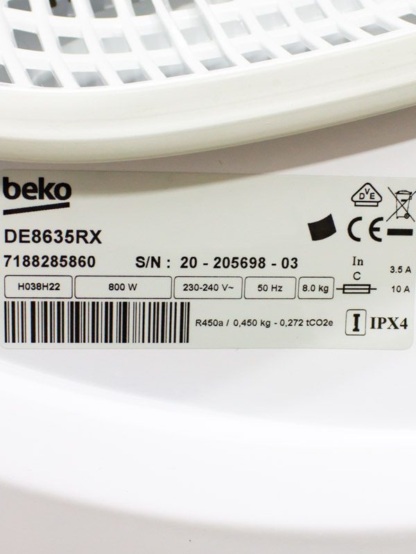 Сушильна машина Beko DE8635RX