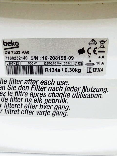 Сушильна машина Beko DS 7333 PA0