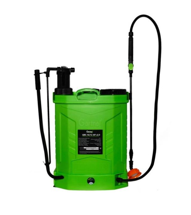 Обприскувач садовий акумуляторний комбінований Gärtner GBS 16 12 MP v2.0