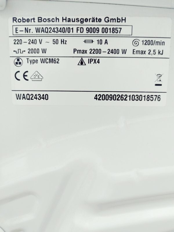 Пральна машина Bosch Avantixx7 WAQ24340 01