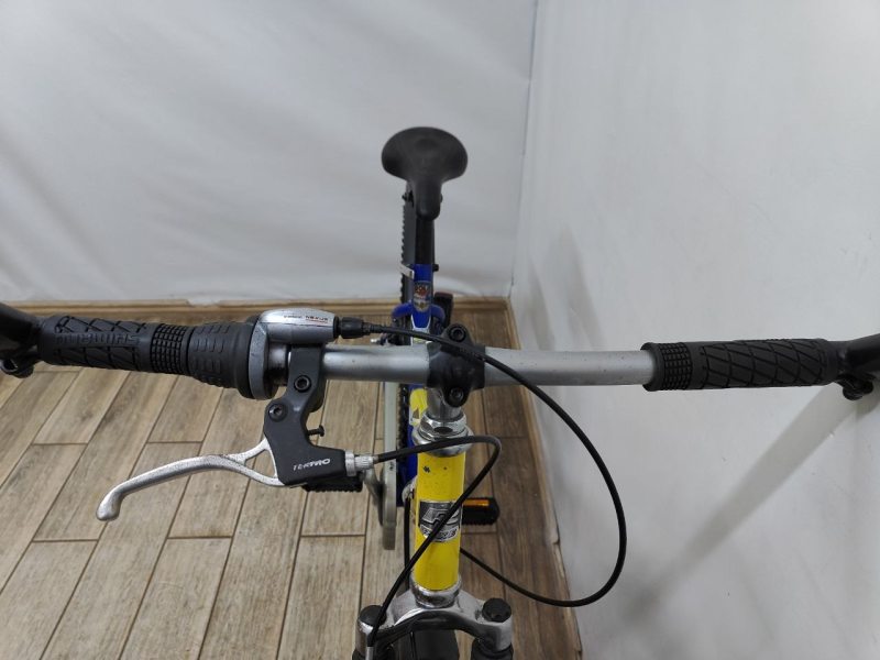 Велосипед 26 Rixe Overdrive дорожній синьо-жовтий алюм