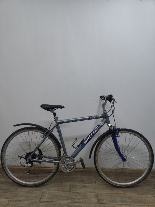 Велосипед 28 Wheeler дорожный серебристый алюм