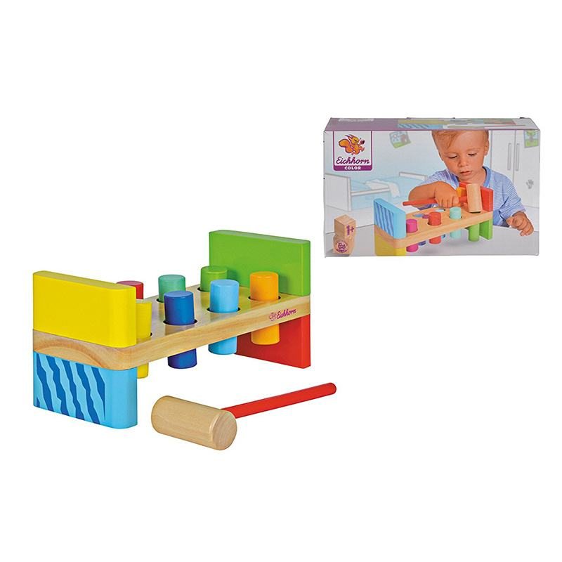 Игрушка Simba Eichhorn Color - Wooden Hammering Bench