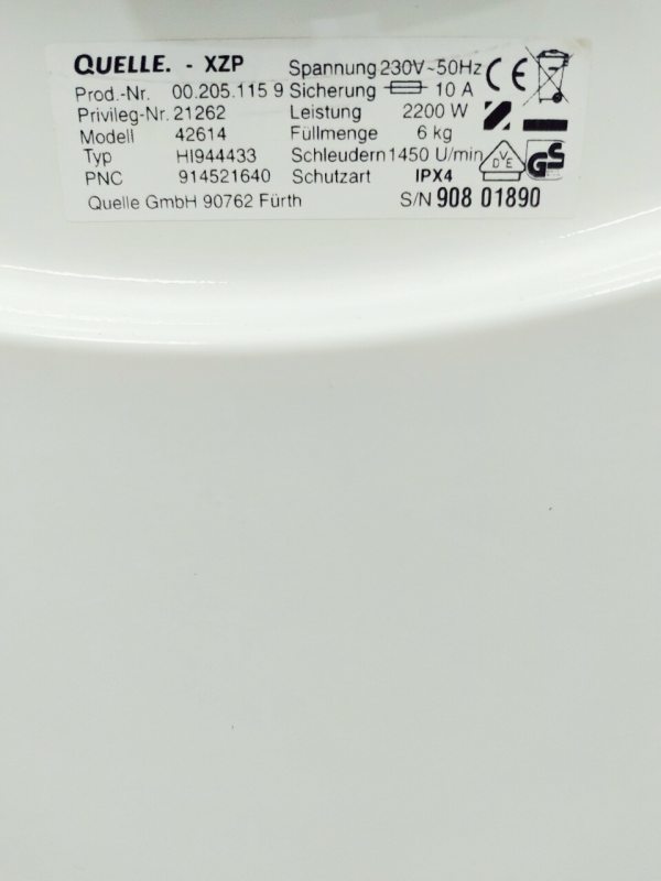 Пральна машина Privileg 42614