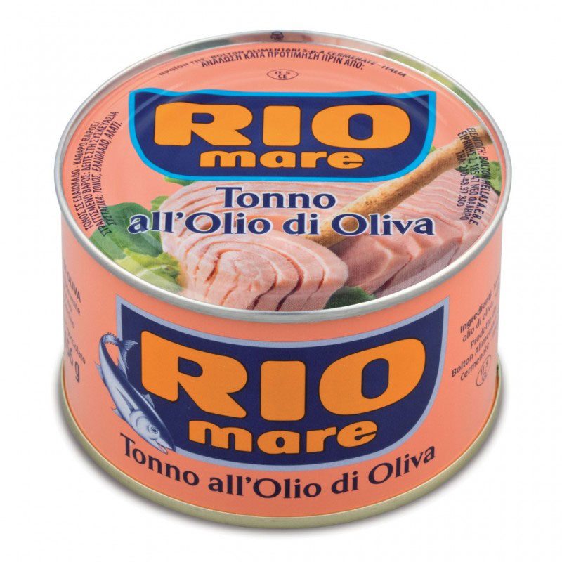 Консерва тунец в оливковом масле 80 г Rio mare