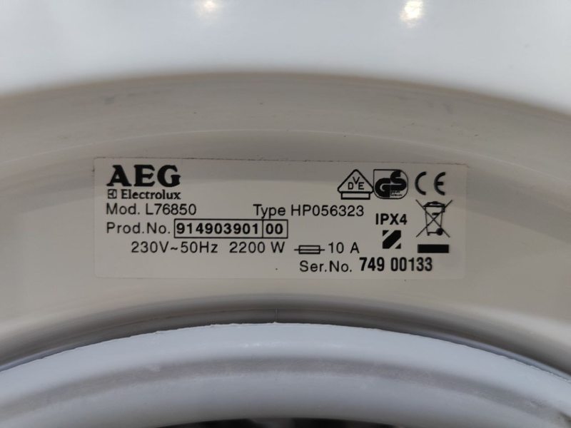 Пральна машина AEG OKO Lavamat L76850 2200W 7кг sn 74900133