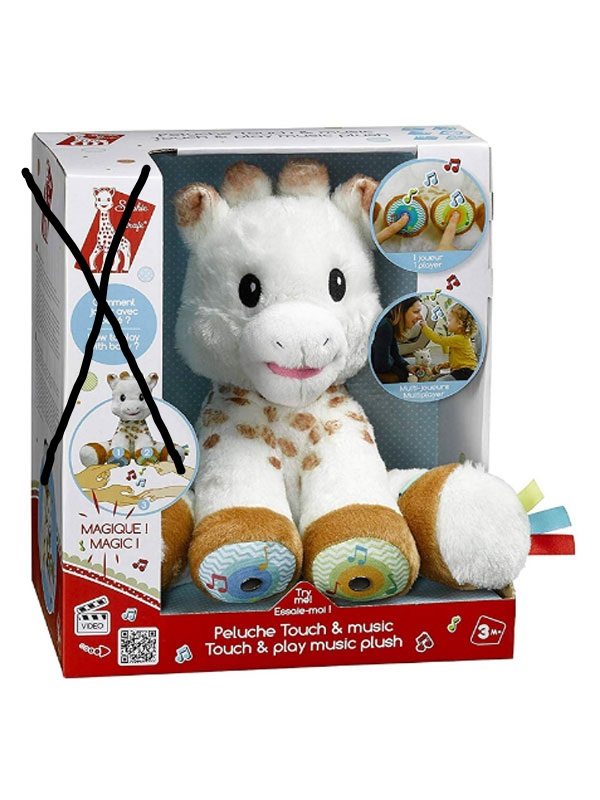 М'яка іграшка Sophie la Girafe 230806