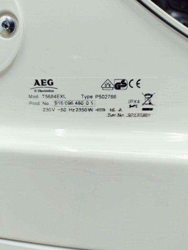 Сушильна машина AEG T5684EXL