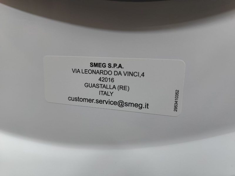 Сушильна машина Smeg DN82SEIN 900W 8кг sn 2810 n573