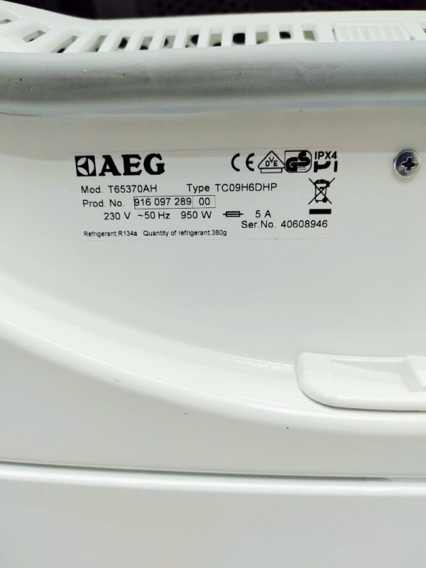 Сушильна машина AEG T65370AH