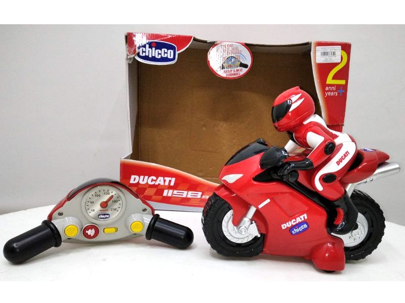 Мотоцикл на радиоуправлении Chicco RC Ducati 1198