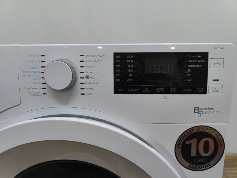 Пральна машина з сушкою Beko WDW85140 2200W 8-5кг sn 1780624710
