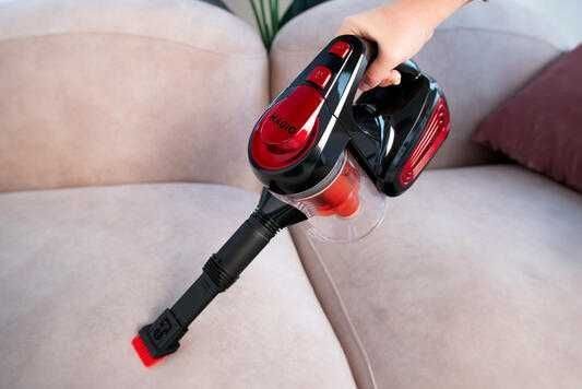 Пилосос вертикальний 2в1 Magio MG 910 600w 600мл Black Red