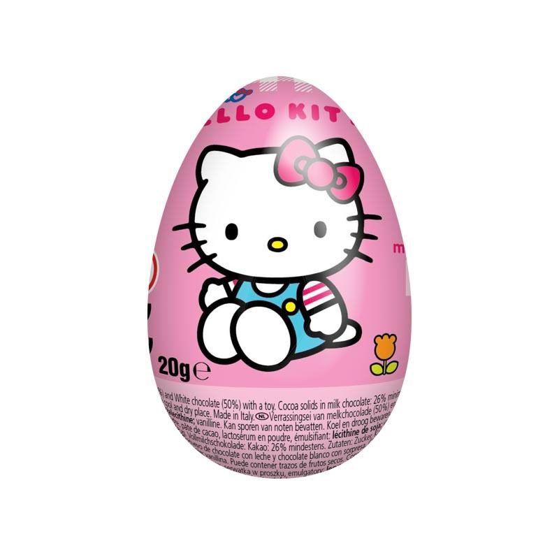 Шоколадное яйцо сюрприз Hello Kitty