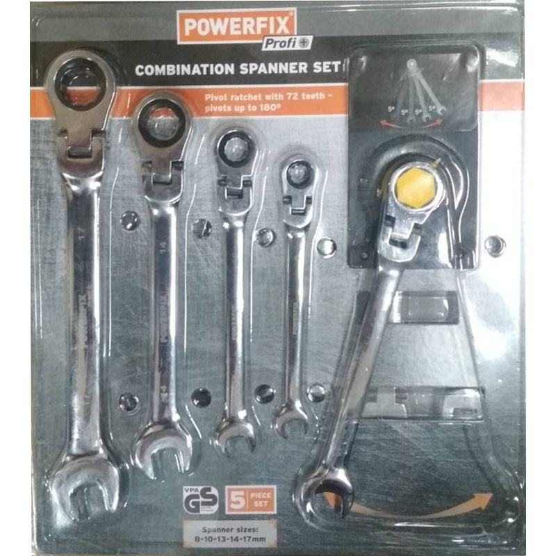Набор инструментов (ключей) Powerfix 5 прем