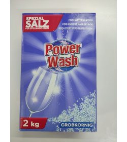 Сіль для посудомийних машин Power Wash Spezial Salz 2кг