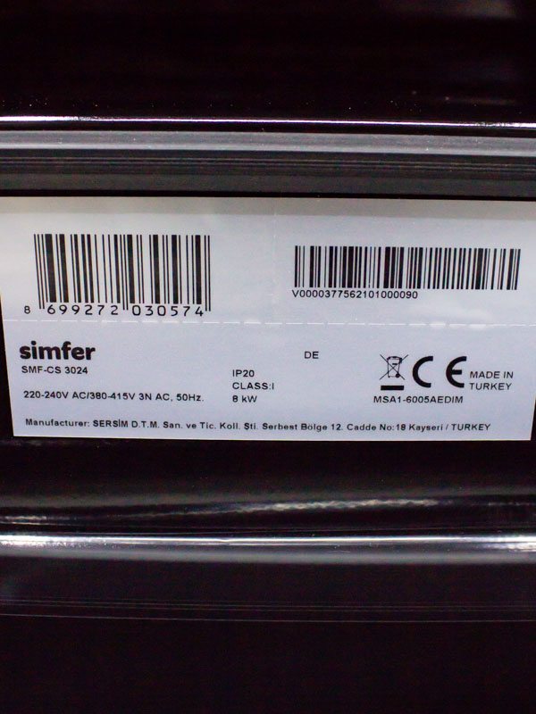 Электродуховка Simfer SMF CS 3024
