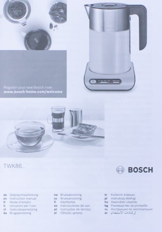 Електрочайник Bosch TWK8613P 02 LPNHE313138134