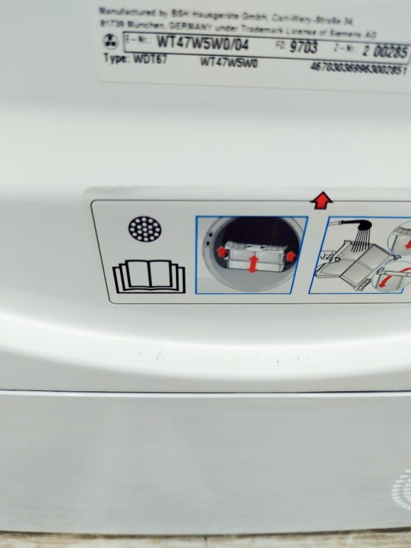 Сушильна машина Siemens IQ700 WT47W5W0 04