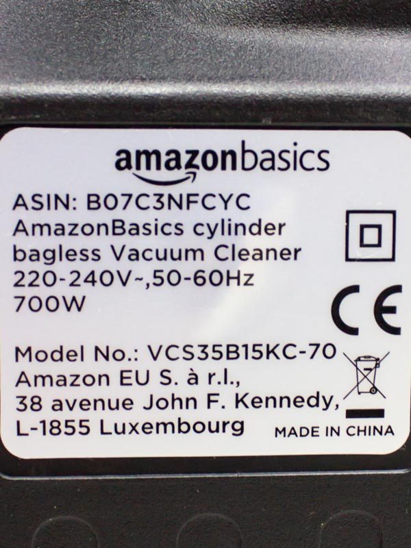 Пилосос Amazon Basics VCS35B15KC 70