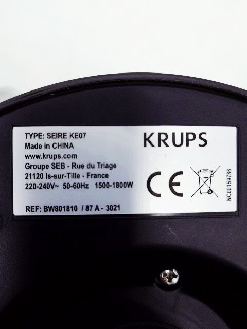 Електрочайник Krups BW8018 Smart Light