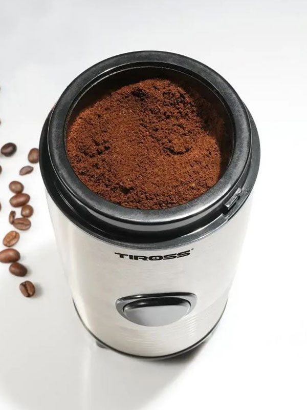 Кавомолка Tiross TS537 150w Silver