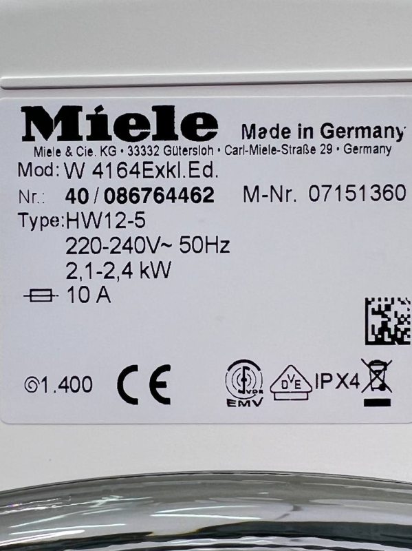 Пральна машина Miele W 4164