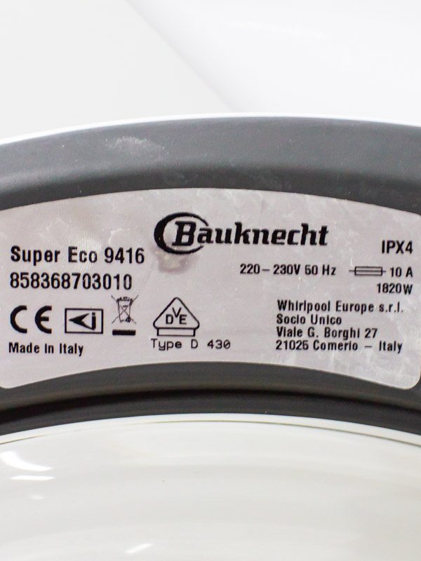 Пральна машина Bauknecht Super Eco 9416