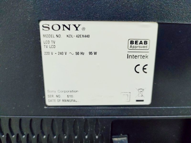 Телевизор 42 Sony KDL 42EX440 LED Full HD 3D WiFi