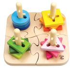 Игрушка детский пазл Hape Creative Toddler Wooden Peg Puzzle