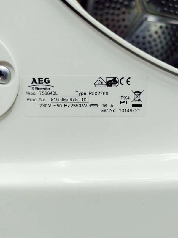 Сушильна машина AEG T56840L