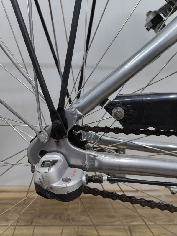 Велосипед 26 Boomer Tessa 100 дамка сірий алюм