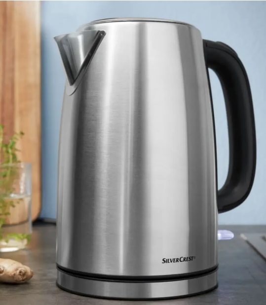 Електрочайник SilverCrest SWKE 3100 F1 3100w 1700мл Silver