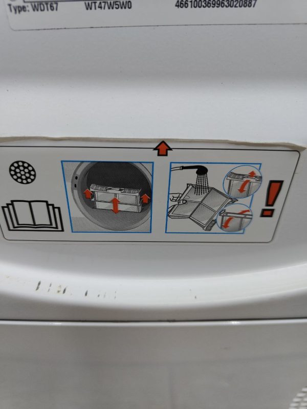 Сушильна машина Siemens iQ700 WT47W5W0 1000W sn 9610202088