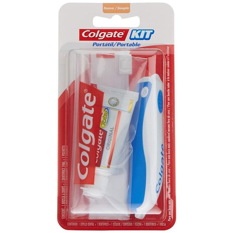 Набор зубной щетки и пасты дорожный Colgate Portable kit