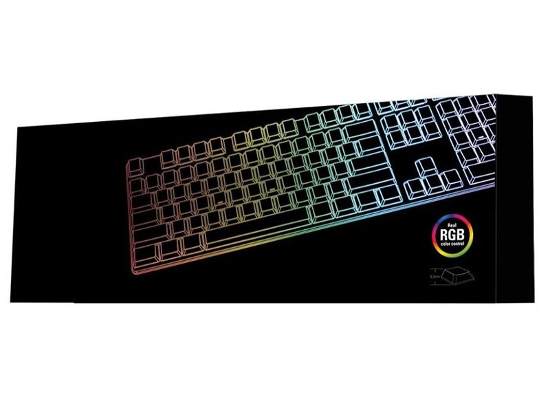 Клавіатура ігрова механічна Sharkoon PureWriter RGB