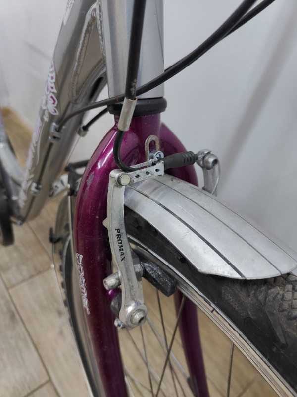 Велосипед 26 Boomer Tessa 100 дамка сірий алюм