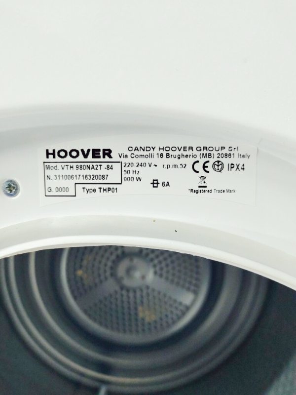 Сушильна машина Hoover VTH 980NA2T 84