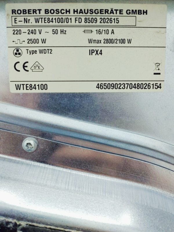 Сушильна машина Bosch Maxx6 WTE84100 01