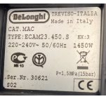 Кавомашина DeLonghi ECAM23450S 1450w sn 30621