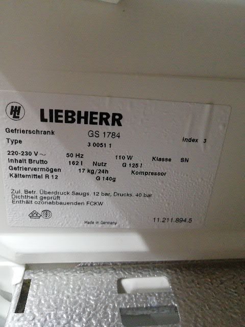 Морозильный шкаф Liebherr GS 1784 Index 3