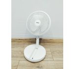 Вентилятор настільний акумуляторний 3в1 Hoffen FAN008 5w White
