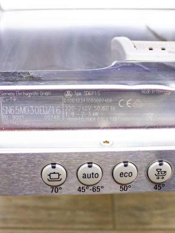Посудомоечная машина Siemens SN65M030EU 16