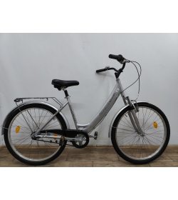 Велосипед 26 Fischer Alu Bike Comfort дамка сірий алюм