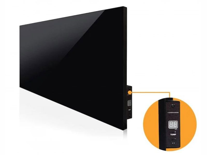 Обігрівач металевий з терморегулятором Global SWRE 1000 чорний