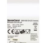 Мікрохвильова піч SilverCrest SMW 800 D4